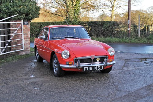 1971 MG BGT, Excellent Value, Exceptional History For Sale
