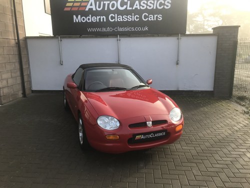 1997 MG MGF 1.8 VVC, 41,000 Miles SOLD