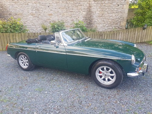 MGB Roadster 1972 Manual with Overdrive. For Sale
