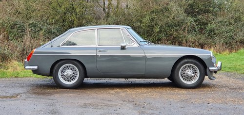 MG B GT, 1970, Grampian Grey In vendita