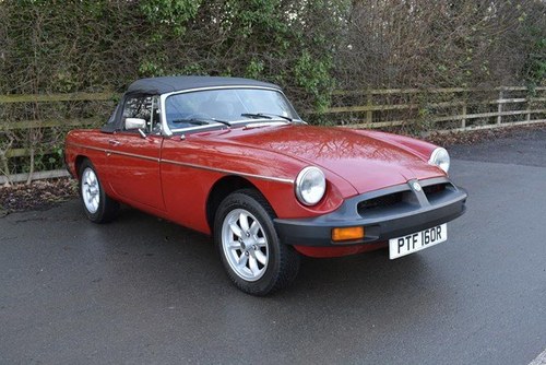 1977 MGB Roadster For Sale by Auction