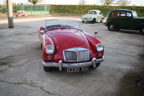 1959 MGA ROADSTER - PRETTY THING, HARD TO BEAT AT THIS PRICE SOLD