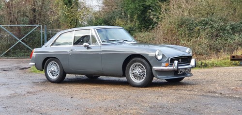 MG B GT, 1970, Grampian Grey VERKAUFT