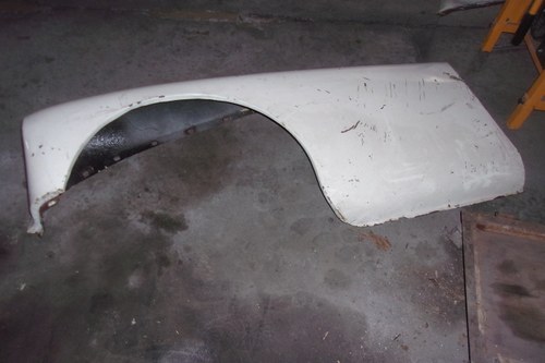 1955 thru 1962 MGA Roadster-(1) pair of front fenders For Sale