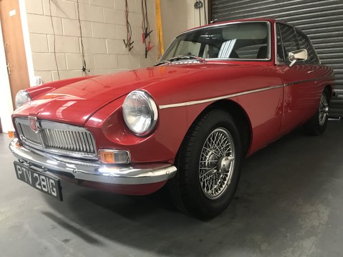 1968 MG BGT - 133,000 MILES WITH HUGE HISTORY AND BILLS FROM NEW VENDUTO