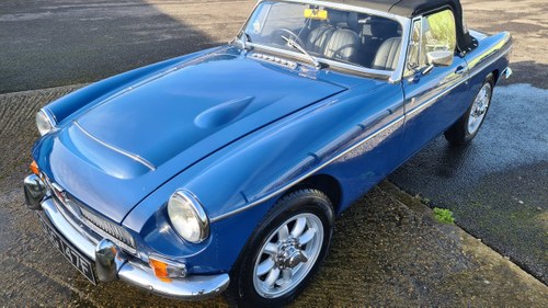 1968 MGC Roadster, bare shell rebuild, finest available VERKOCHT