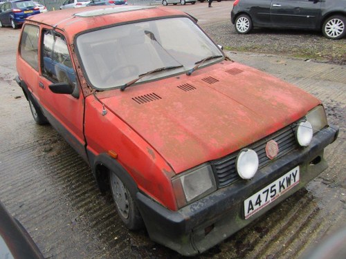 1983 MG Metro Turbo NO RESEVRE at ACA 27th and 28th February For Sale by Auction