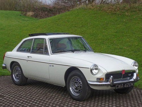 1974 MG B GT V8 27th April For Sale by Auction