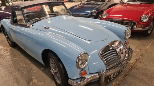 1960 5 Restored MGA Roadsters in Stock at Former Glory MG For Sale