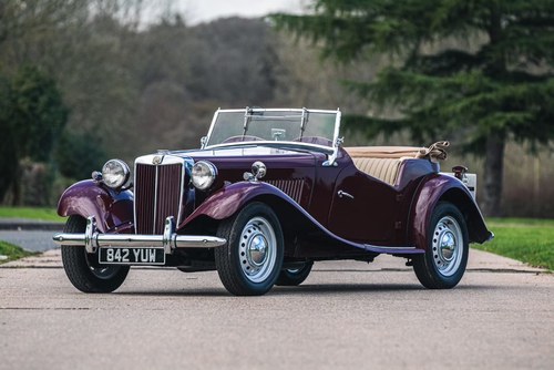 1952 MG TD 1250 – LHD For Sale by Auction