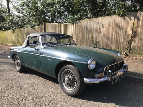 MG B Roadster 1971 - To be auctioned 26-03-21 For Sale by Auction