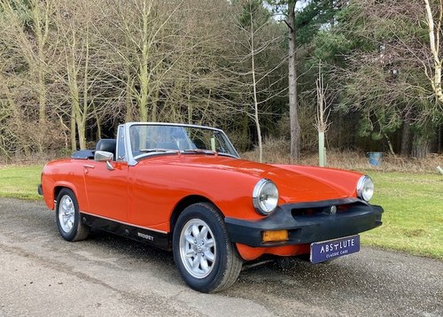 1980 MG Midget 1500 Convertible - RESERVED SOLD