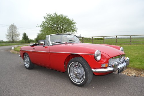 1966 MGB Roadster fully restored on a heritage shell SOLD