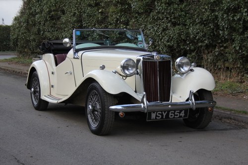 1952 MG TD - Superb Driving, Highly Usable SOLD
