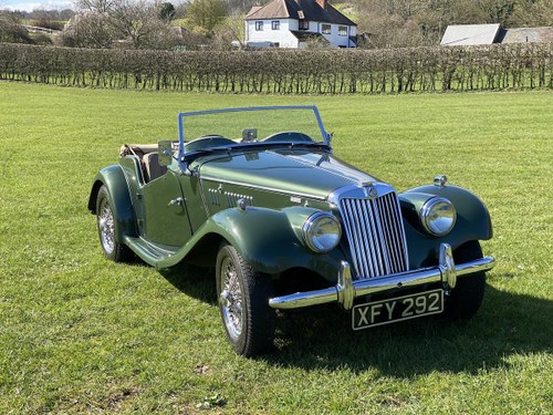 1955 MG TF - 1500 - in very good condition SOLD