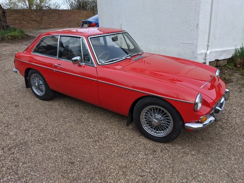 1968 MGC GT. Manual/Overdrive For Sale