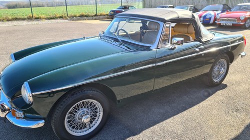 1967 MGB Roadster Heritage Shell, Bespoke interior SOLD