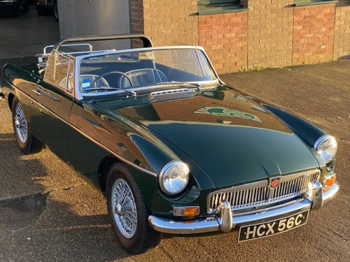 MGB Roadster mk1, 1965 in BRG SOLD