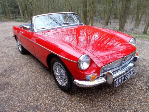 MGB Roadster 1967 Older Restoration VENDU