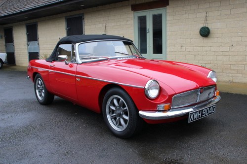 1968 MG B ROADSTER 3.5 V8 5 SPEED For Sale