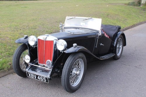 MG TA 1938 - To be auctioned Friday 30th July 2021 For Sale by Auction