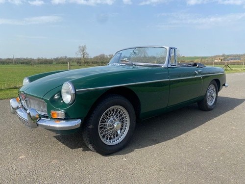 1969 MGB Roadster Manual with Overdrive SOLD