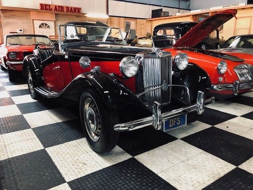 1952 MG TD Formerly Owned by Candice Bergen VENDUTO