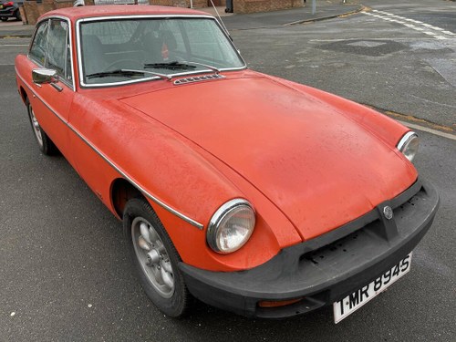 1978 MG B GT For Sale by Auction