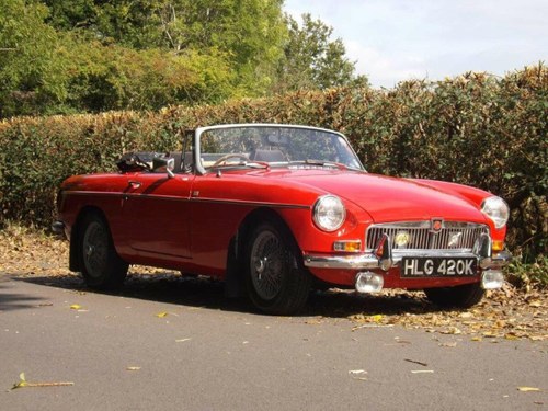 1972 MG B Roadster Mk II For Sale by Auction