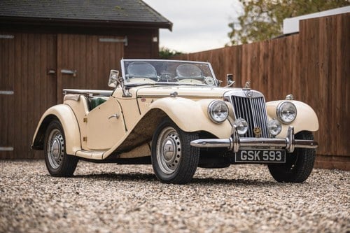 1954 MG TF Midget 1,250cc For Sale by Auction
