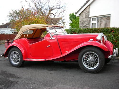 1950 MG TD SOLD