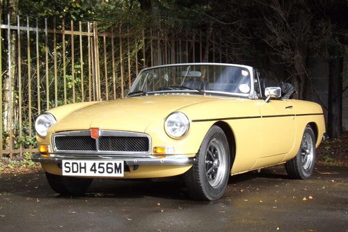 1974 MG B Roadster En Venta por Subasta