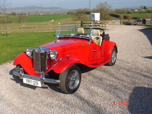 2007 MG TD 2000 RECREATION Silverstone  SOLD