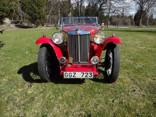 1939 MG TB VENDIDO