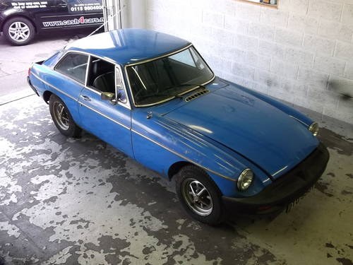 1979 MGB GT-Owned by Sir Richard Hadlee MBE-Barn find SOLD