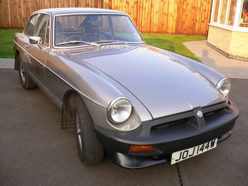 1981 MGB GT Limited edition  SOLD