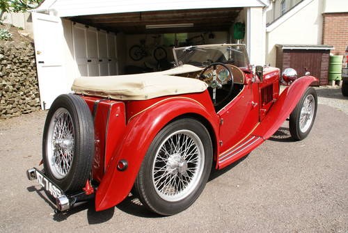 1949 Immaculate MG TC SOLD