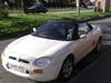 1998 MGF...OLD ENGLISH WHITE SOLD