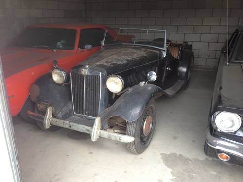 1951 Very original 1 owner from new MG TD SOLD