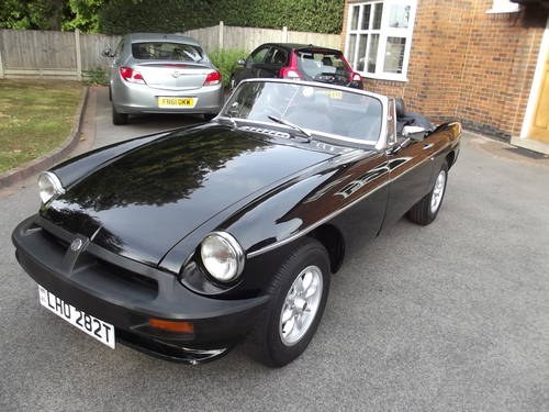 1978 MGB ROADSTER BLACK EXCELLENT CONDITION For Sale