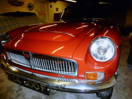 1968 MGC GT for completion VENDUTO
