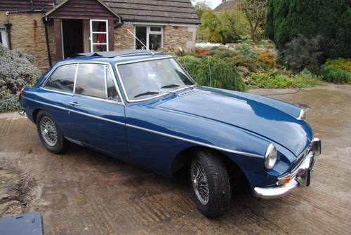 1973 MG B GT QUICK SALE, runs but body needs work For Sale