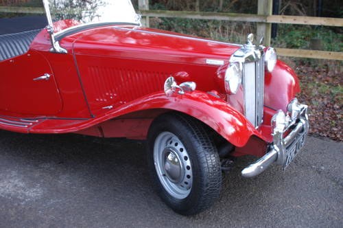 1953 MG TD C ( Competition  MK 11) SOLD