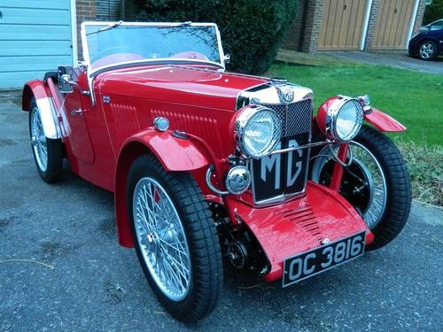 1933 A seriously stunning MG J2 SOLD