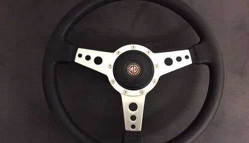 MG Leather Steering Wheel For Sale