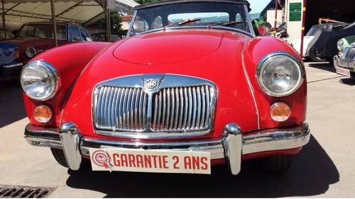 1960 MG MGA Cabriolet 1600 / LEATHER For Sale