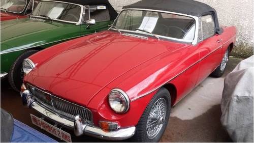 1968 MG MGB - OVERDRIVE LEATHER WIRE WHEEL For Sale