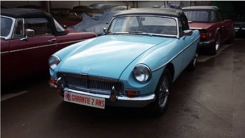 1973 MG MGB OVERDRIVE + LEATHER + WHEELS RAY In vendita