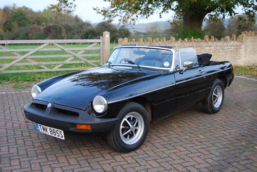 1978 MGB Roadster Ready for the Summer SOLD