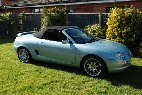 2000 MGF SE Wedgewood for sale, the best available. SOLD